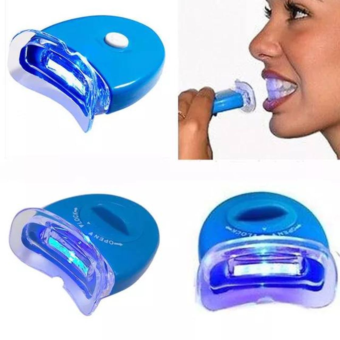 Moda Blanqueador de dientes luz led