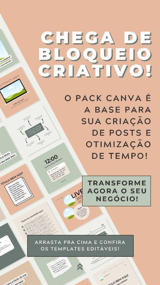 App PACK editável Canva