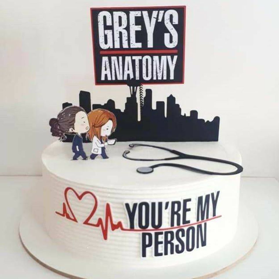 Moda Bolos Greys Anatomy 