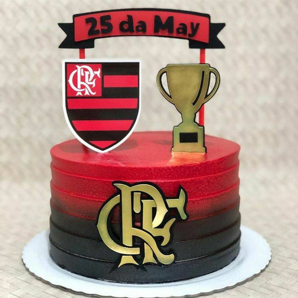 Moda Bolos tema Flamengo 