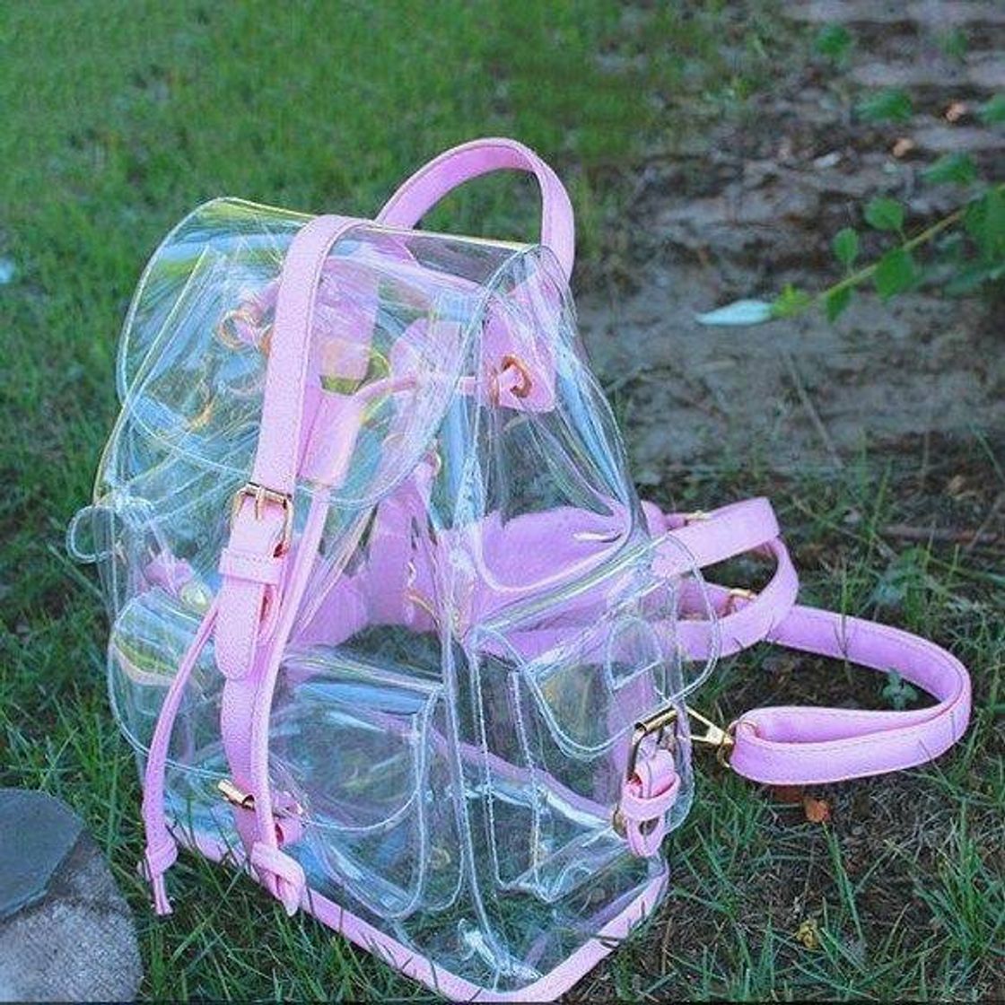 Social Mochila transparente💖🤩