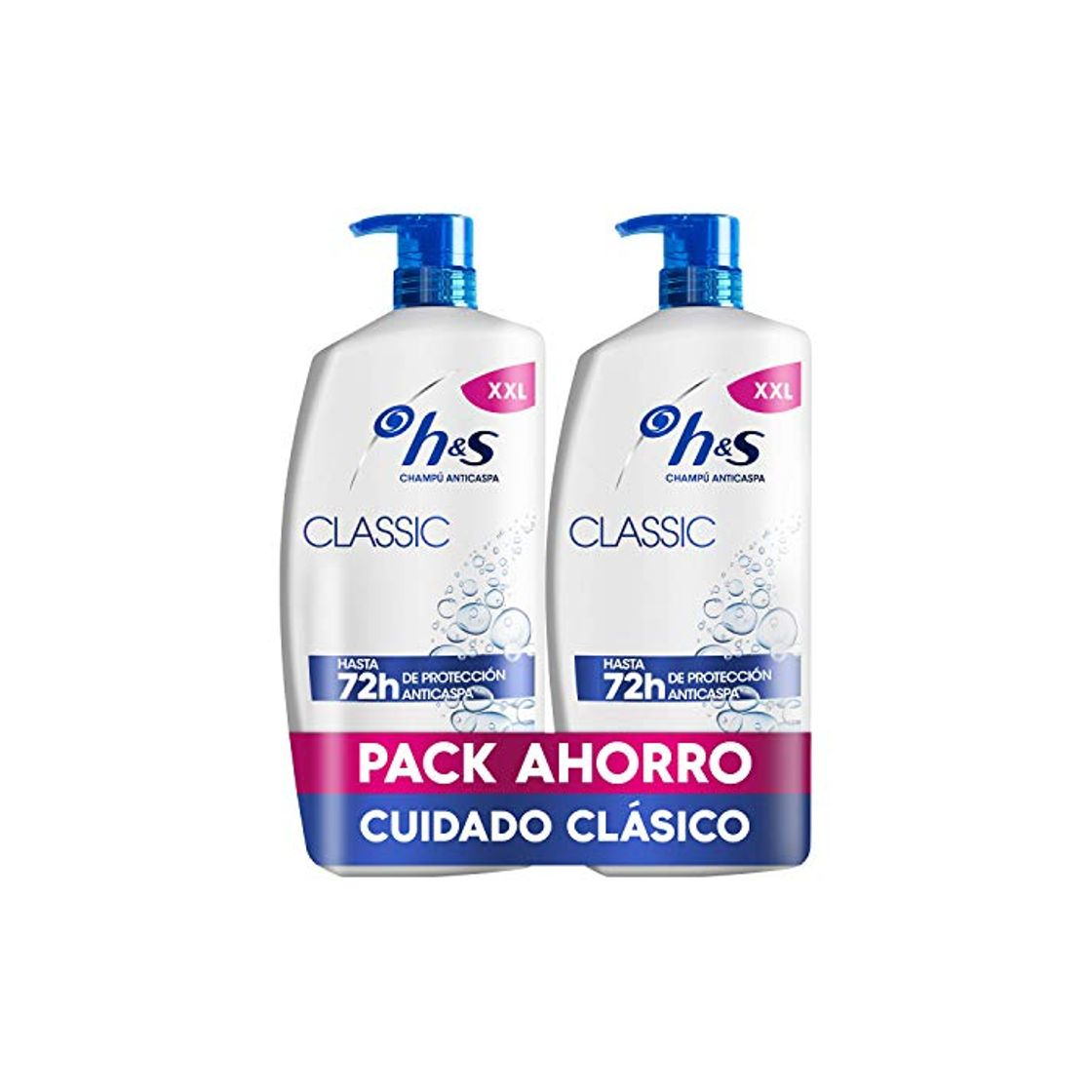 Belleza H&S Classic Champú Anticaspa 1800 ml