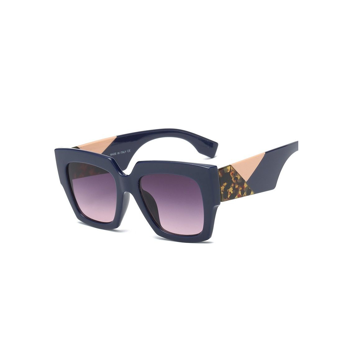 RJGOPL Gafas de sol Leonlion  quadrado grande quadro óculos de sol feminino doces cores gradiente óculos para mulher clássico selvagem espelho pequeno fac unisex  Tea