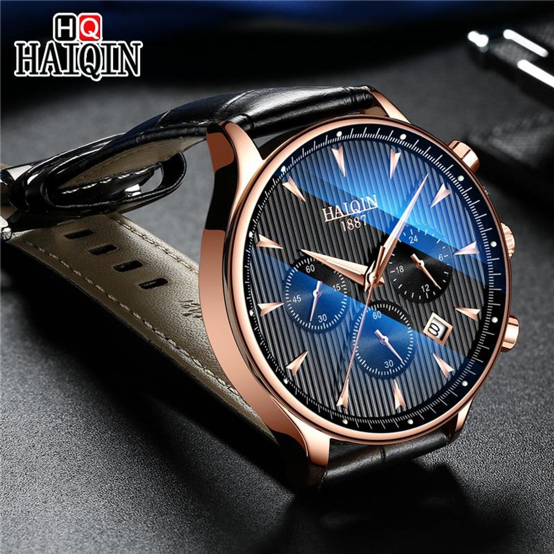 Product HONGXIGUAN 2019 Reloj de Cuarzo de Moda Relojes para Hombre Reloj Hombre