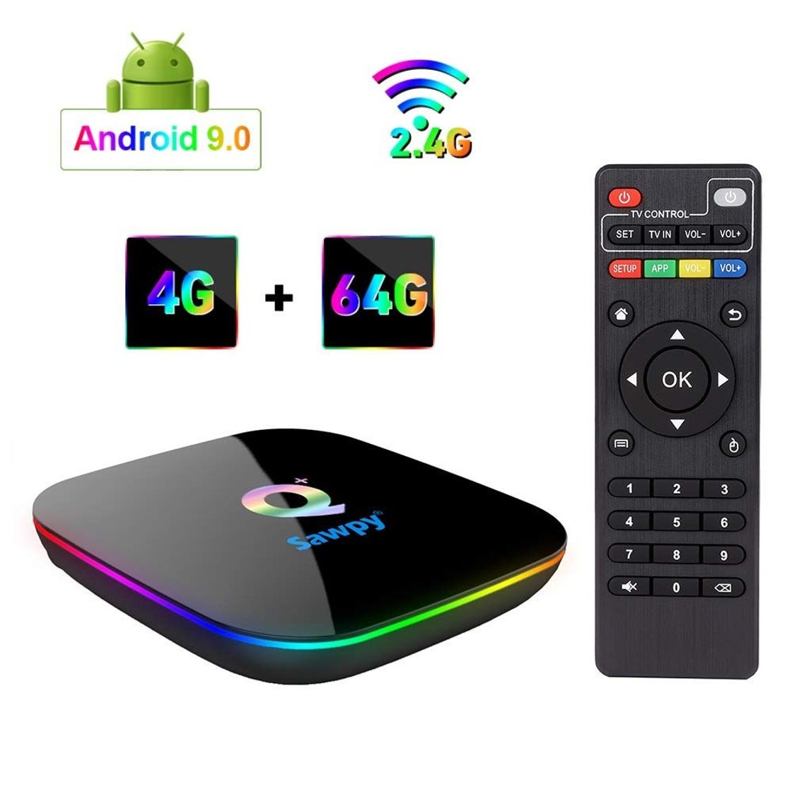 Social Android TV Box 9.0