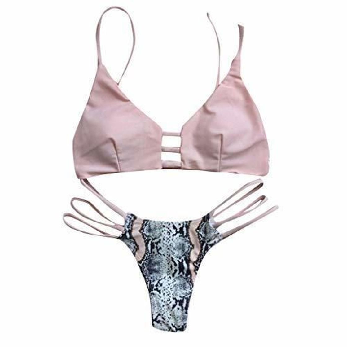 Social riou Bikini Conjuntos de Bikinis para Mujer Push Up Mujeres Traje de