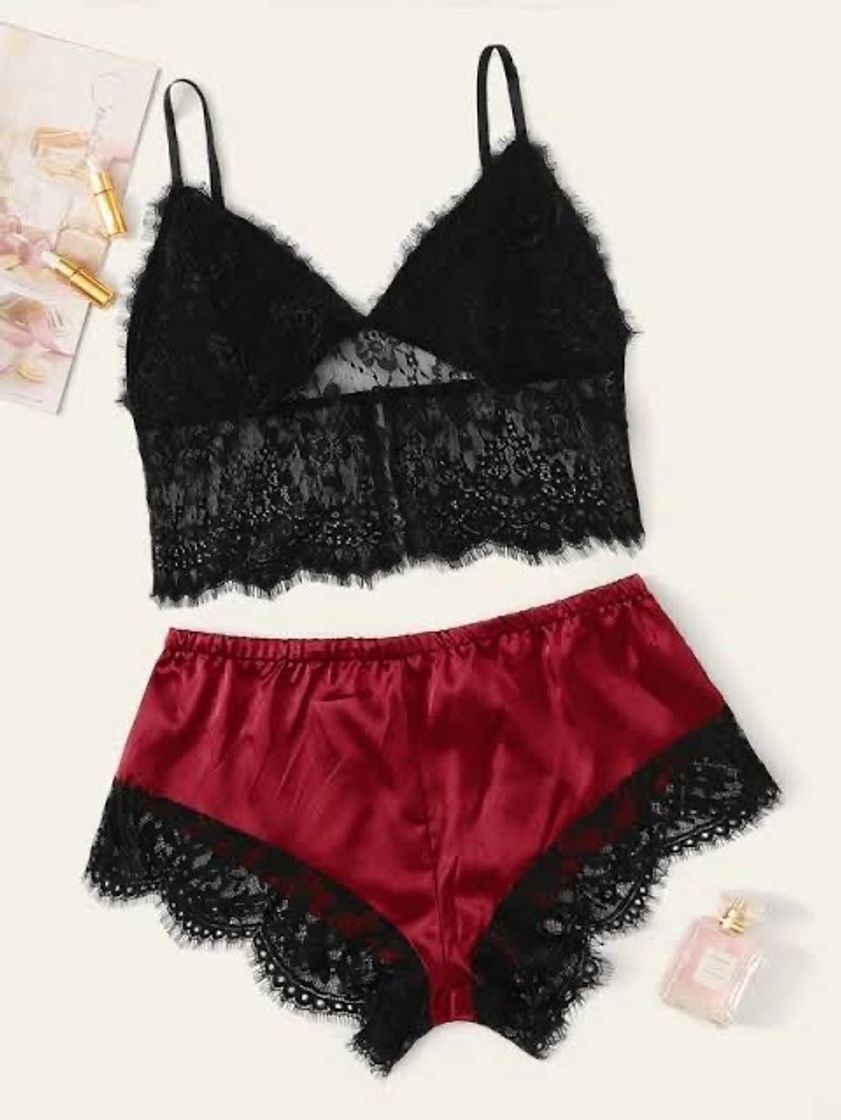 Moda conjunto lingerie 