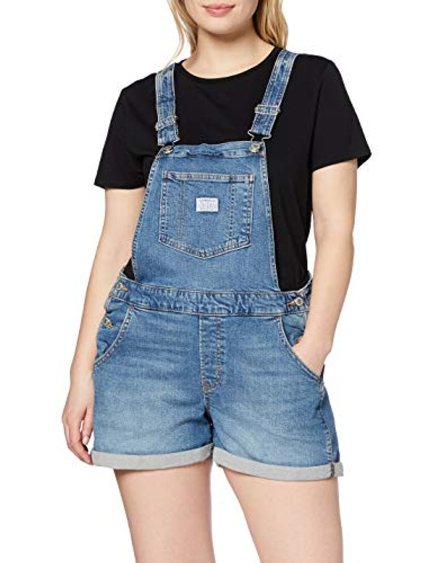 Moda Levi's Plus Size Pl Shortall Mono, Azul