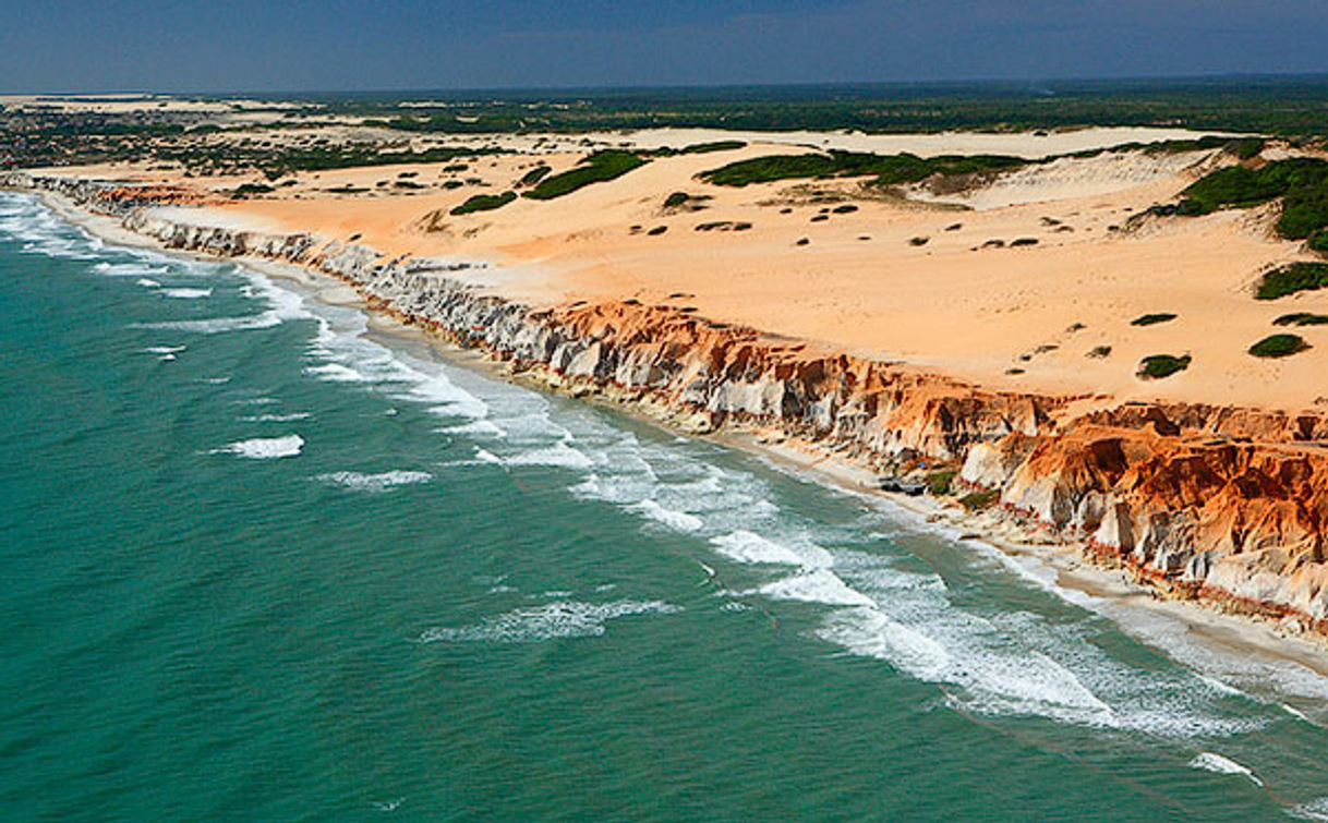 Place Beach of Morro Branco