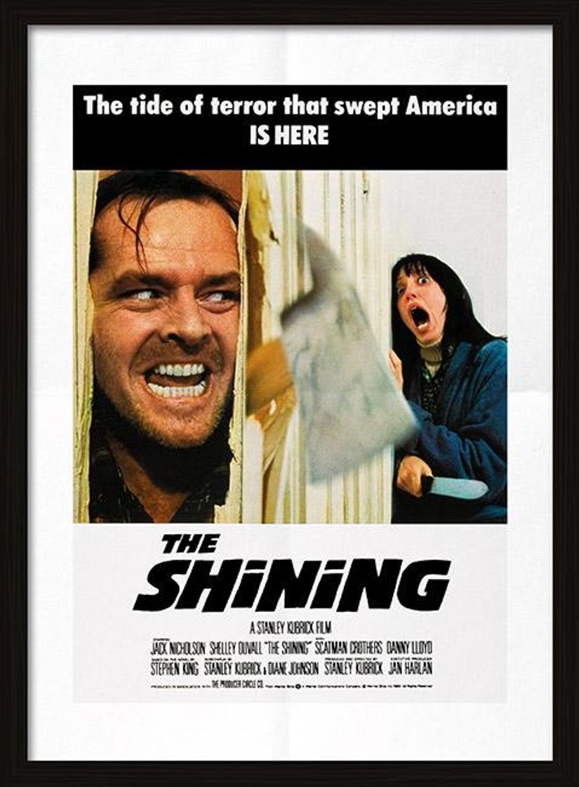 Products Póster enmarcado- The Shining