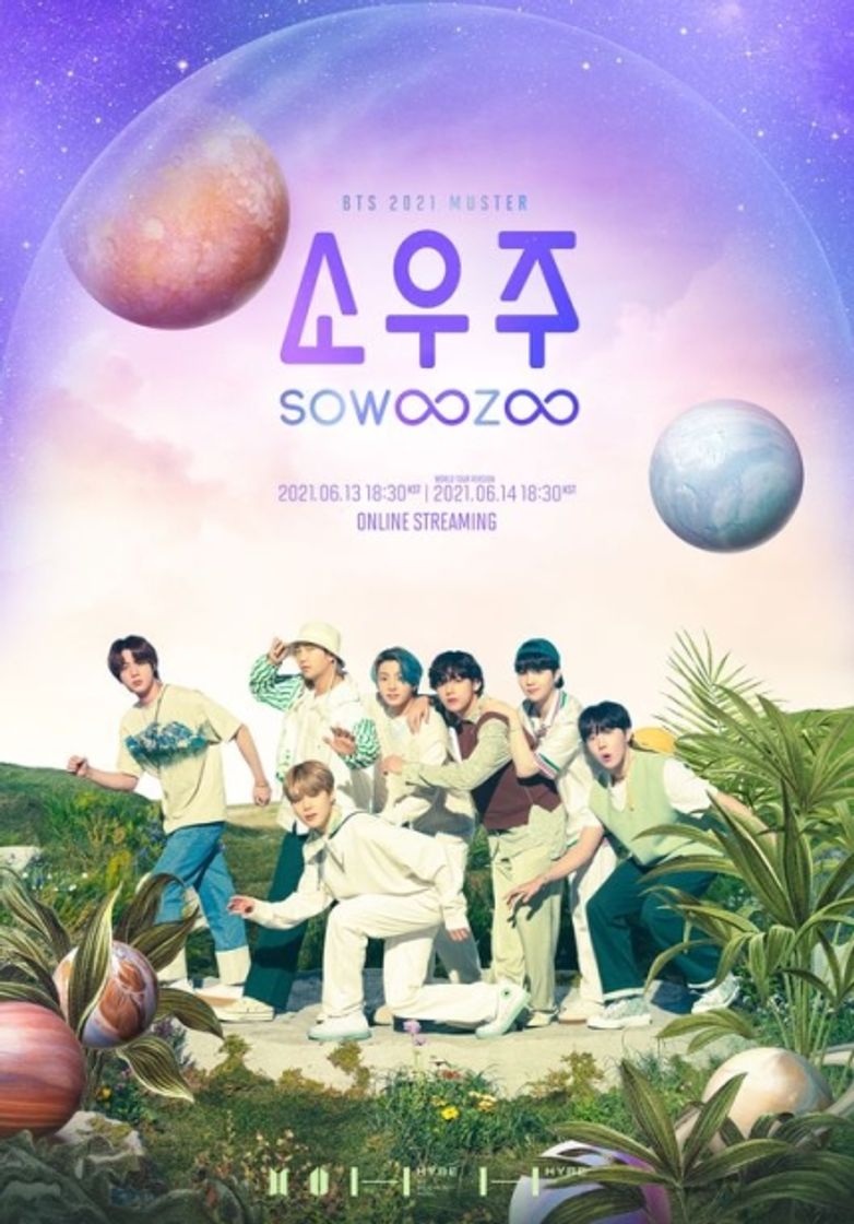 Moda BTS 2021 MUSTER SOWOOZOO - Live streaming concert event