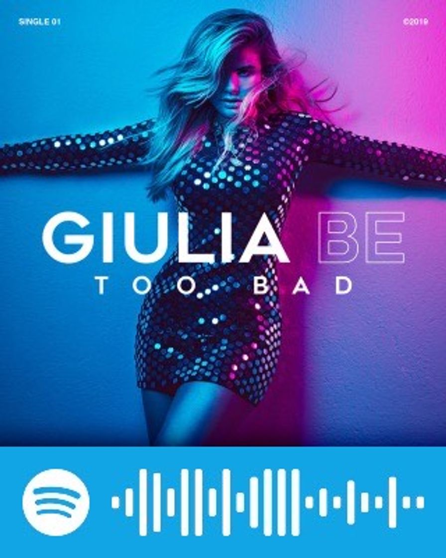 Canción Too bad Giulia Be