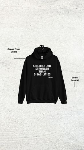 Hoodie Unissexo Inclusão