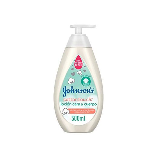 Johnson's Baby Cotton Touch Baño para la Piel Delicada del Recién Nacido