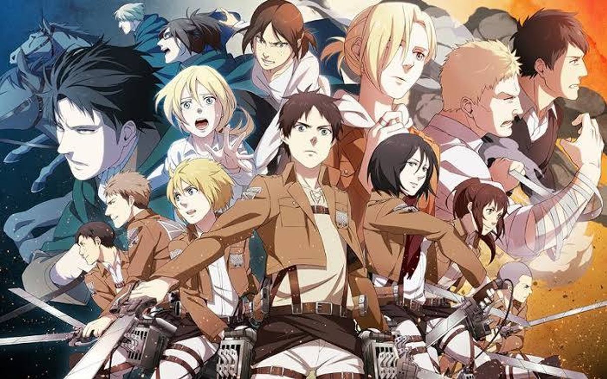 Social Um anime chamado Atack on Titan um dos melhores animes 