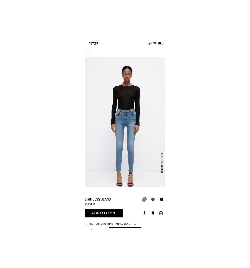 Social LIMITLESS JEANS - Navy blue