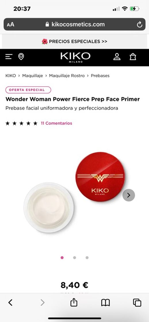 Fashion Prebase facial uniformadora y perfeccionadora - WW Power Fierce