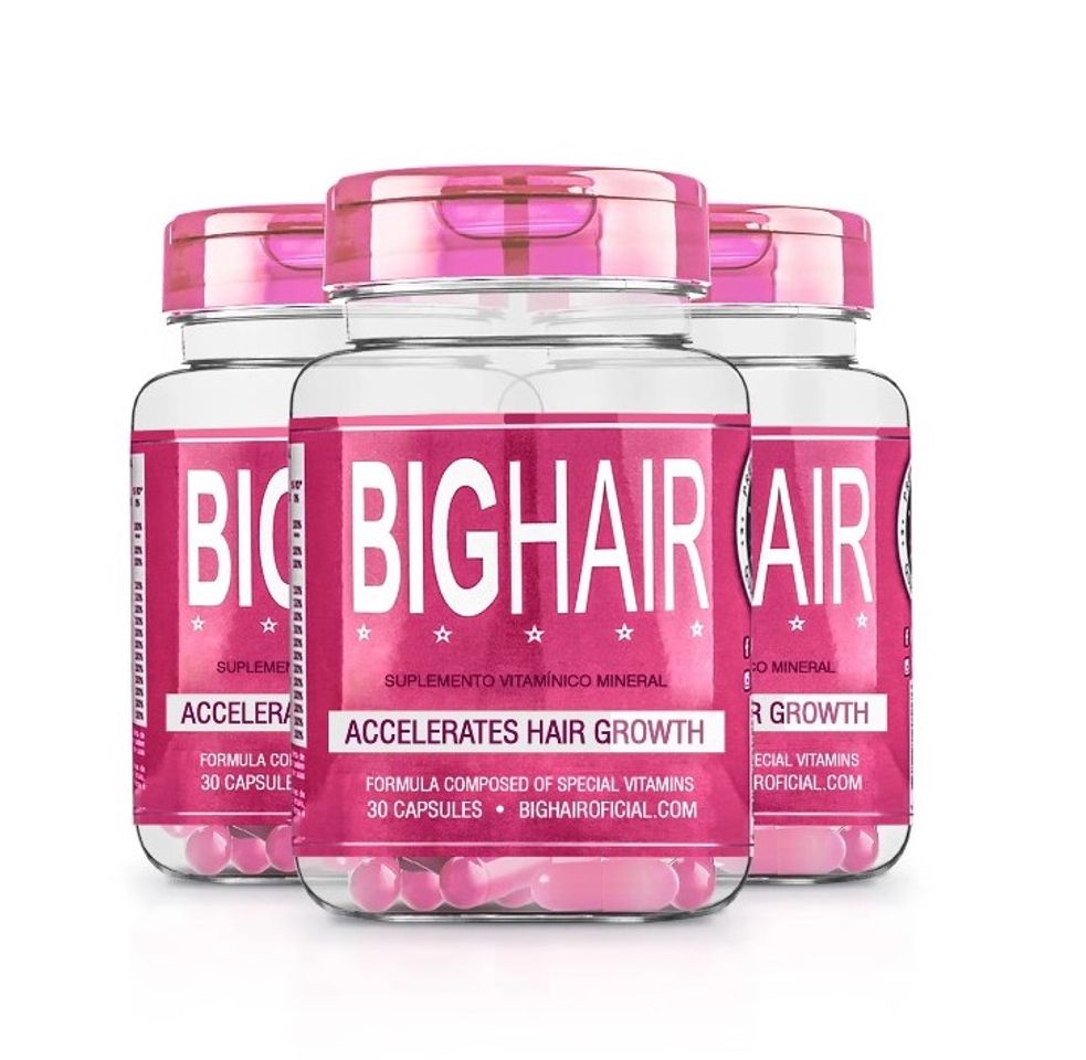 Fashion Big Hair- Suplemento Vitamínico e Mineral