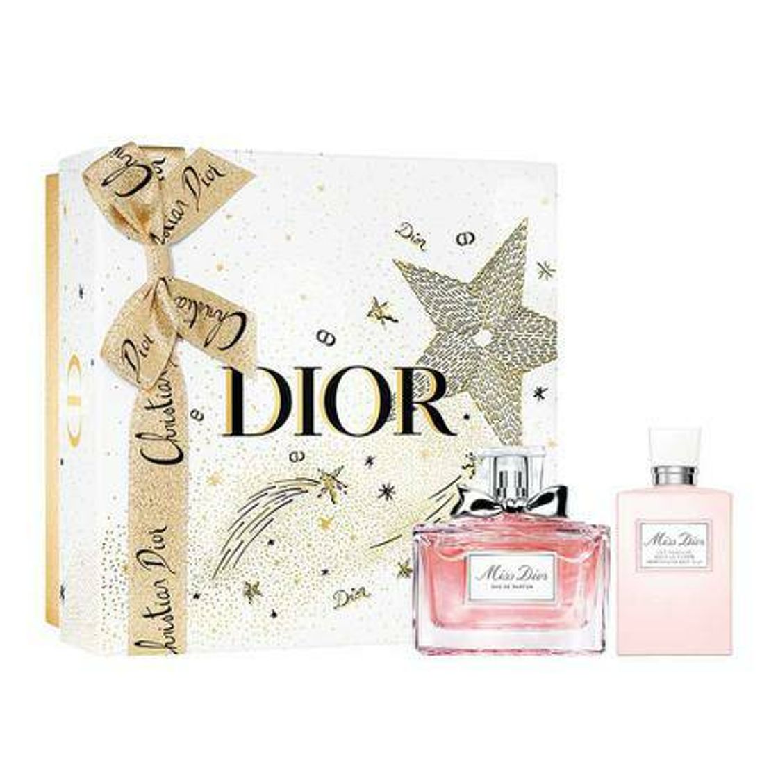 Moda Kit Miss Dior perfume + leite corporal feminino 