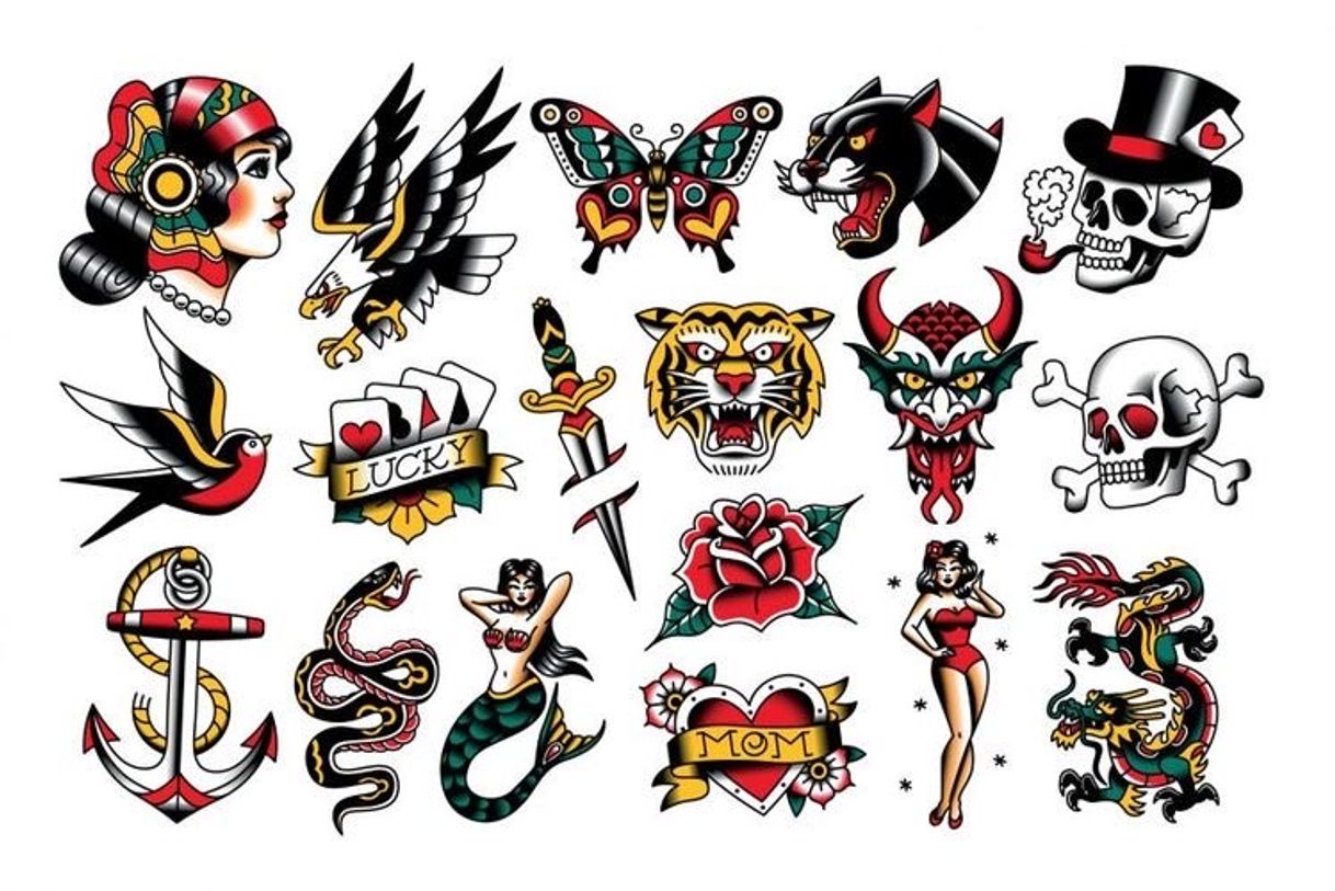 Fashion Tattoo flash ideias! 💉