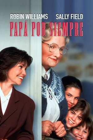 Película Señora Doubtfire, papá de por vida