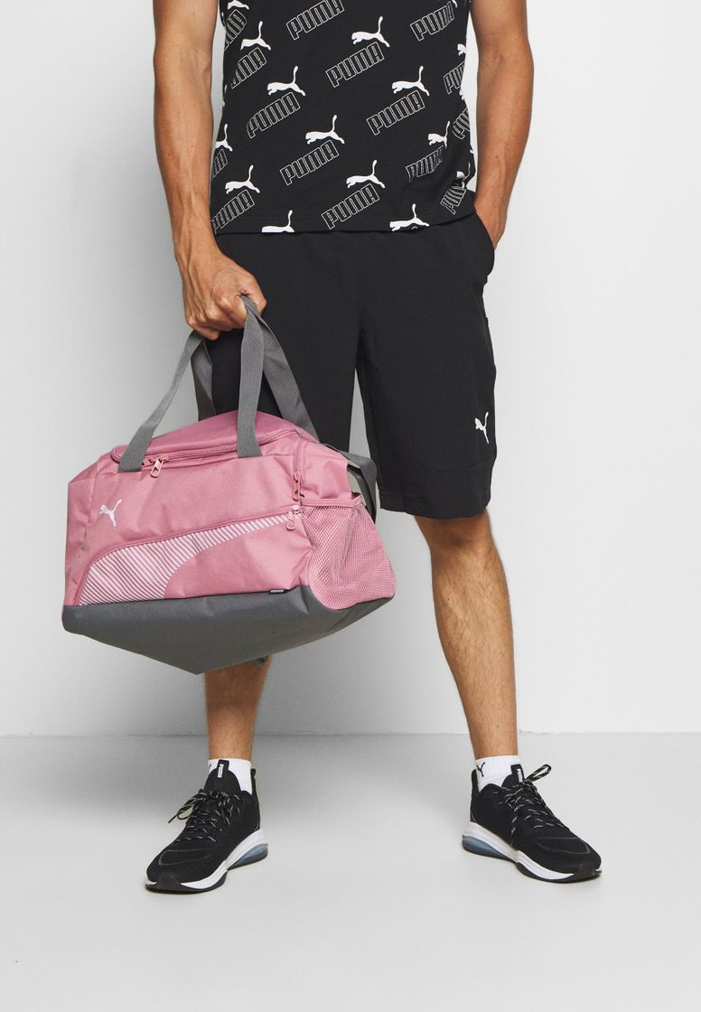 Moda Bolsa Esportiva, Fundamentals Sports Bag S, Puma, Pink