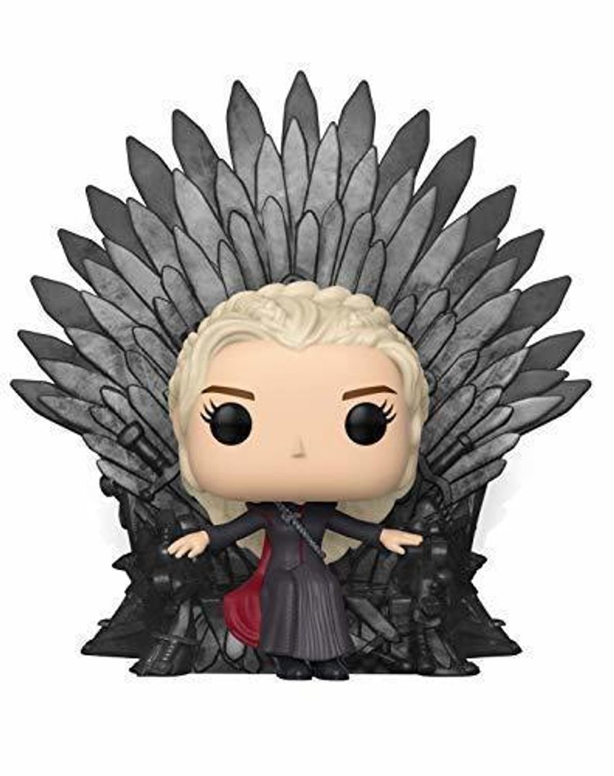 Juegos Funko- Pop Deluxe: Game of S10: Daenerys Sitting on Throne Figura Coleccionable,