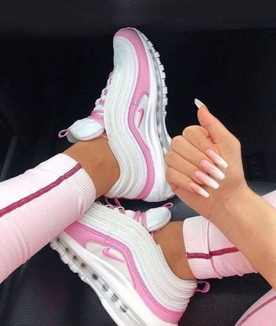 Fashion Pink and White Air Max 97