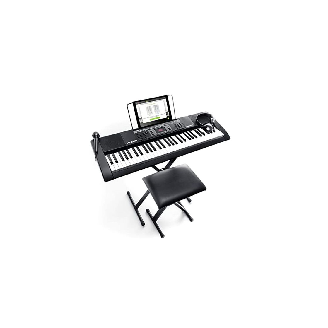 Electrónica Alesis Melody 61 MKII - Teclado portátil de 61 teclas con altavoces