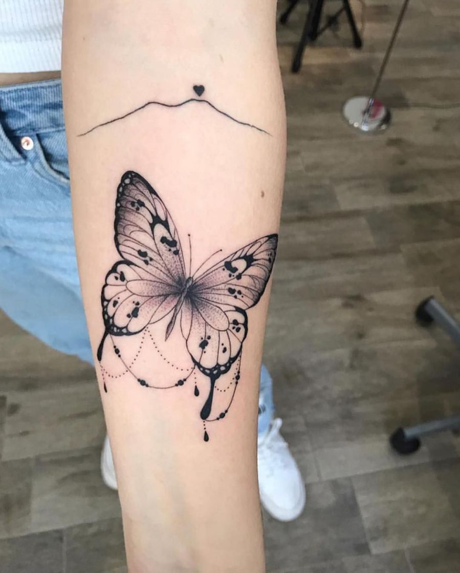 Moda Tatuagem borboleta inspiração 