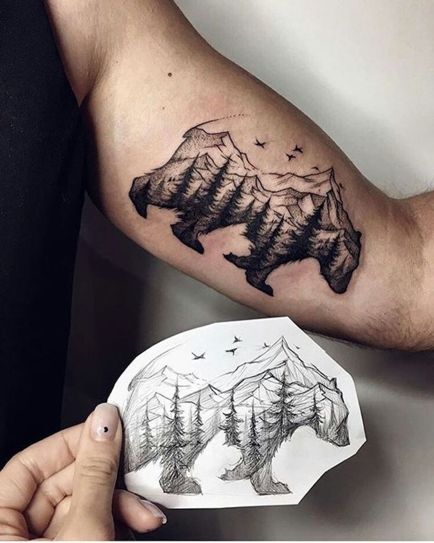 Moda Tatto Montanhas