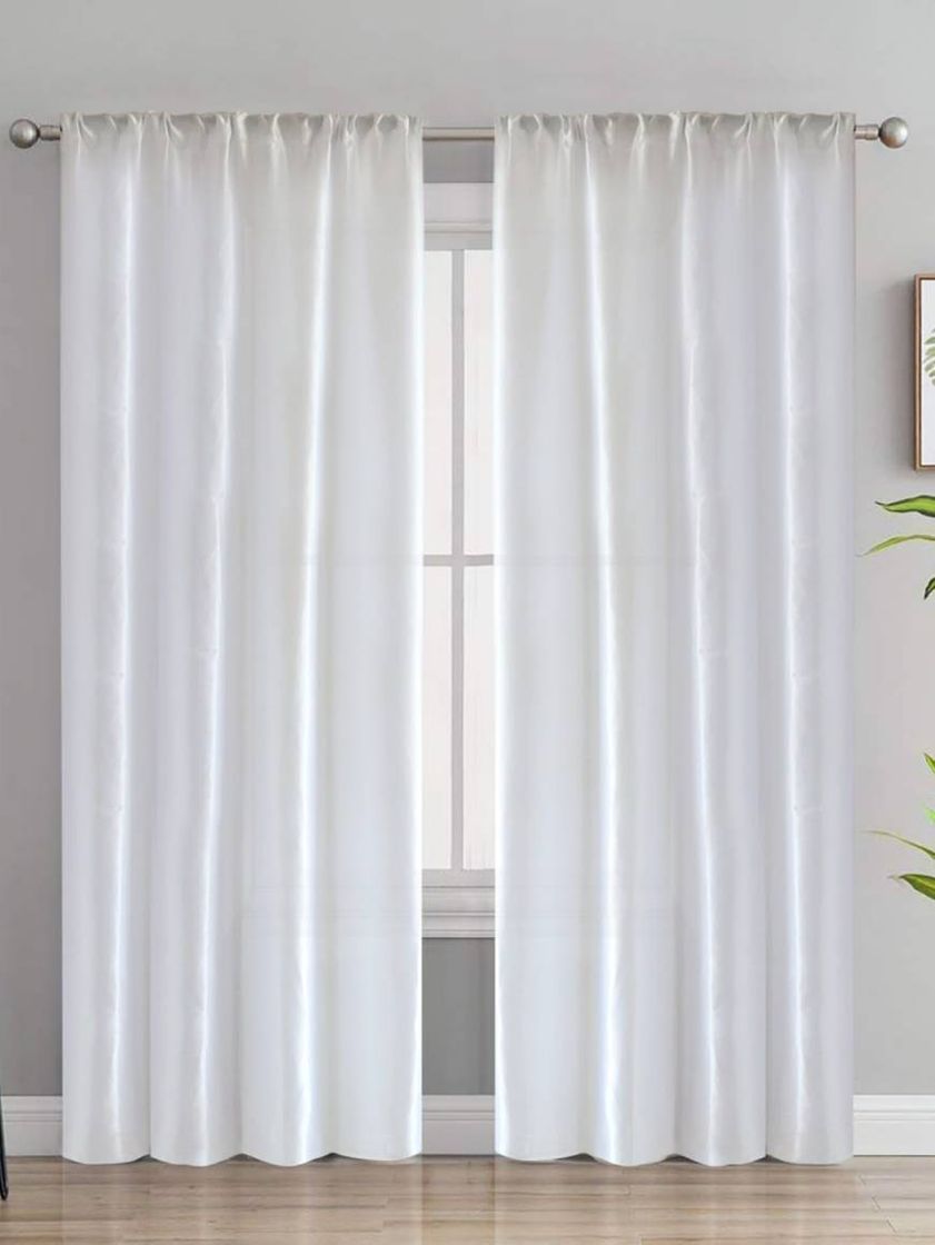 Cortina panel unicolor