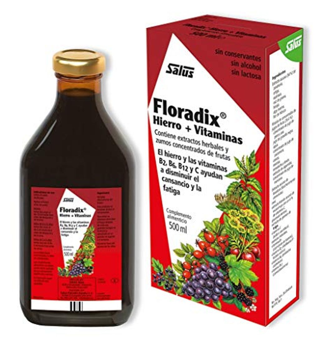 Producto Floradix Hierro 500 ml de Salus