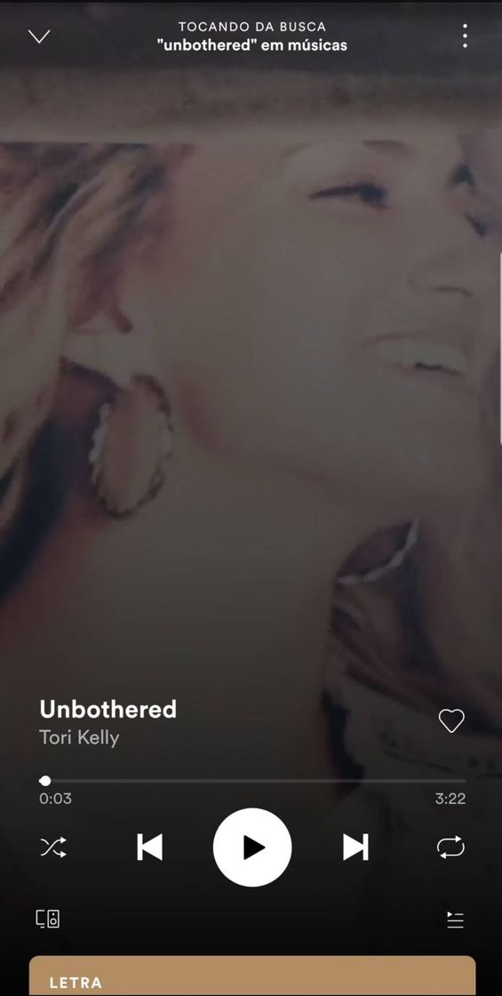 Canciones Unbothered - Tori Kelly