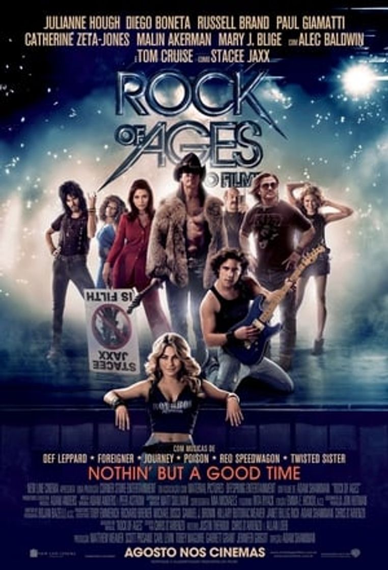 Película Rock of Ages. La era del rock