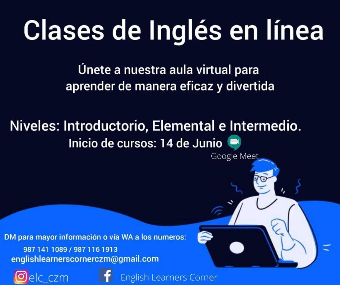 Moda Clases de Inglés en línea