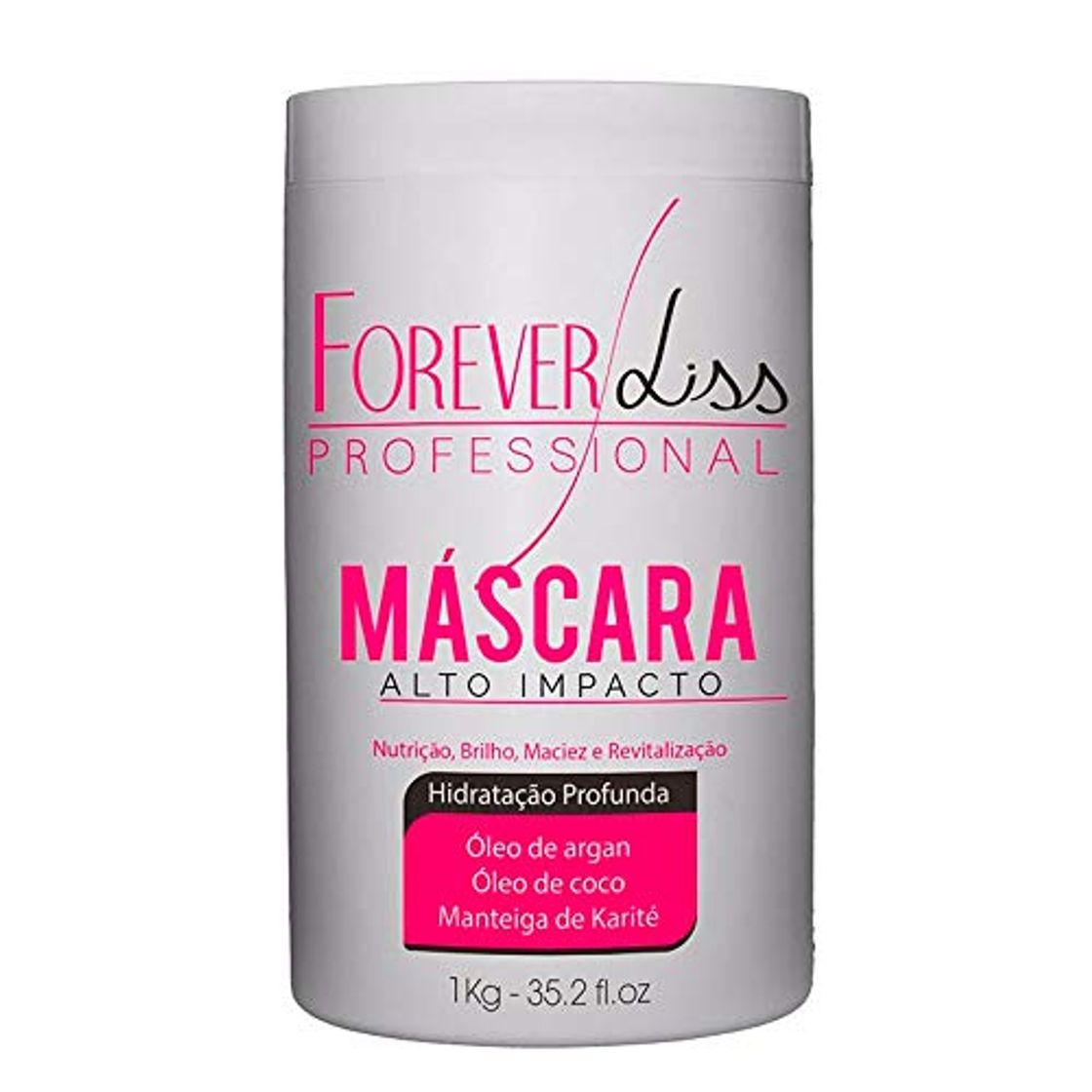 Social Forever Liss - Máscara de hidratación profunda para el cabello