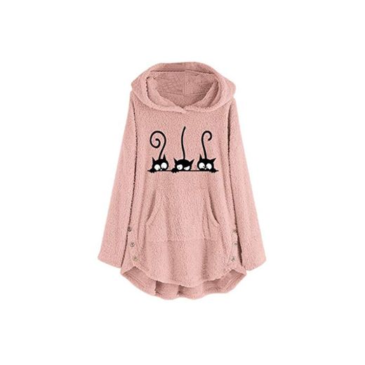 CHMORA Blusa de manga larga para mujer