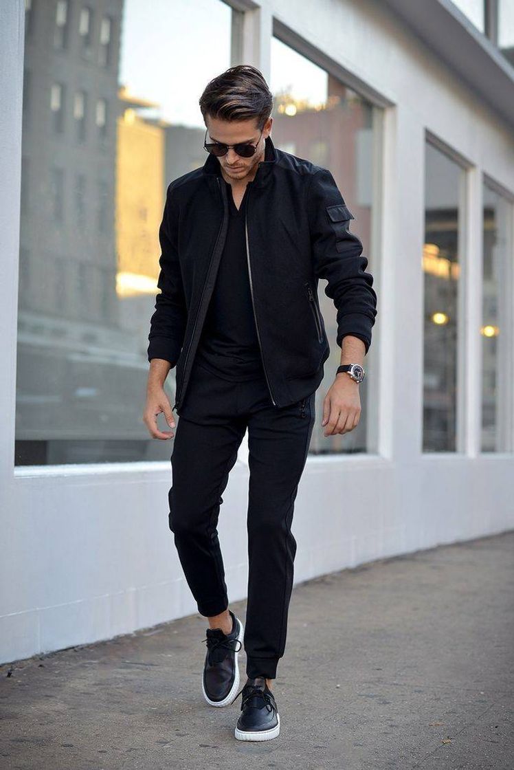 Moda Mais um all black de presença! 