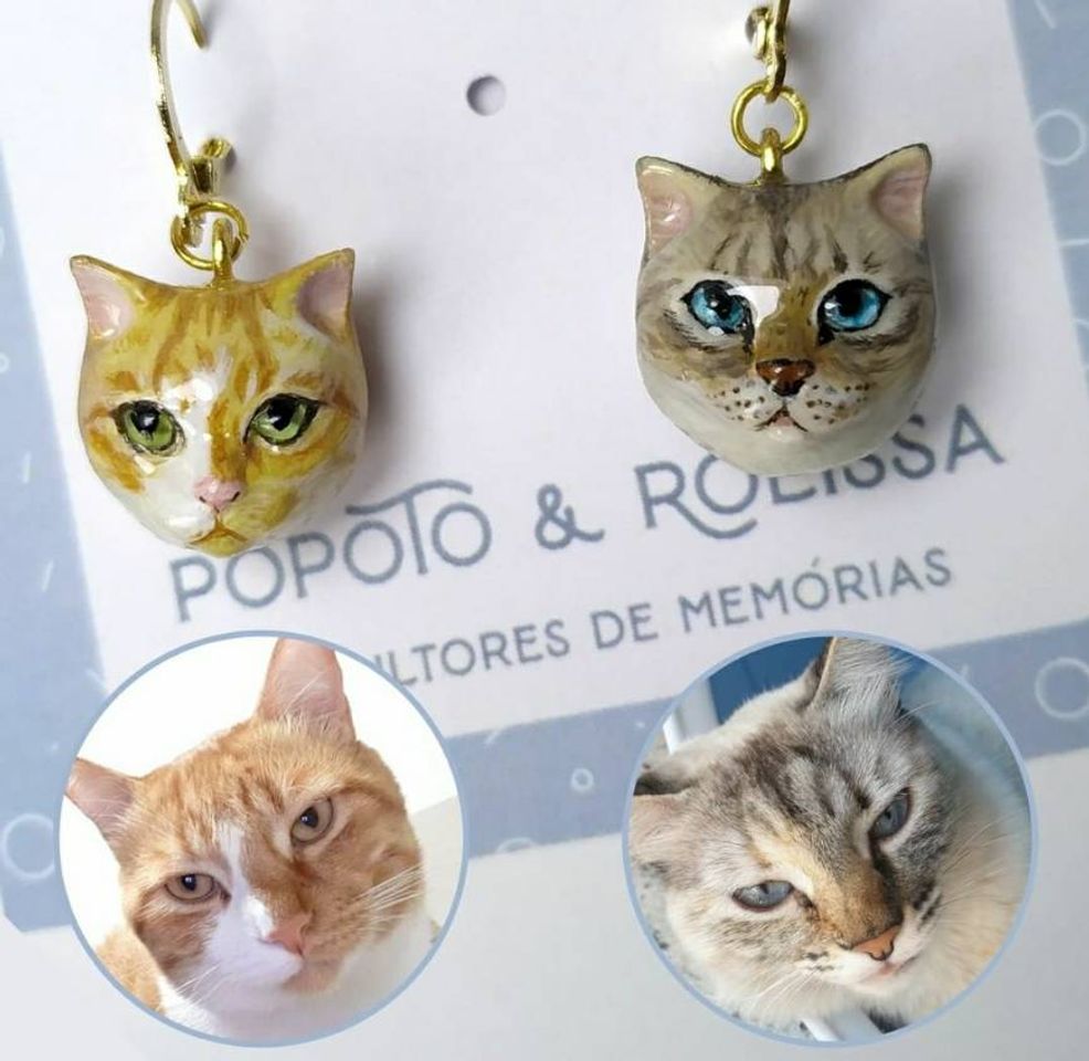 Social Brinco e colar personalizados