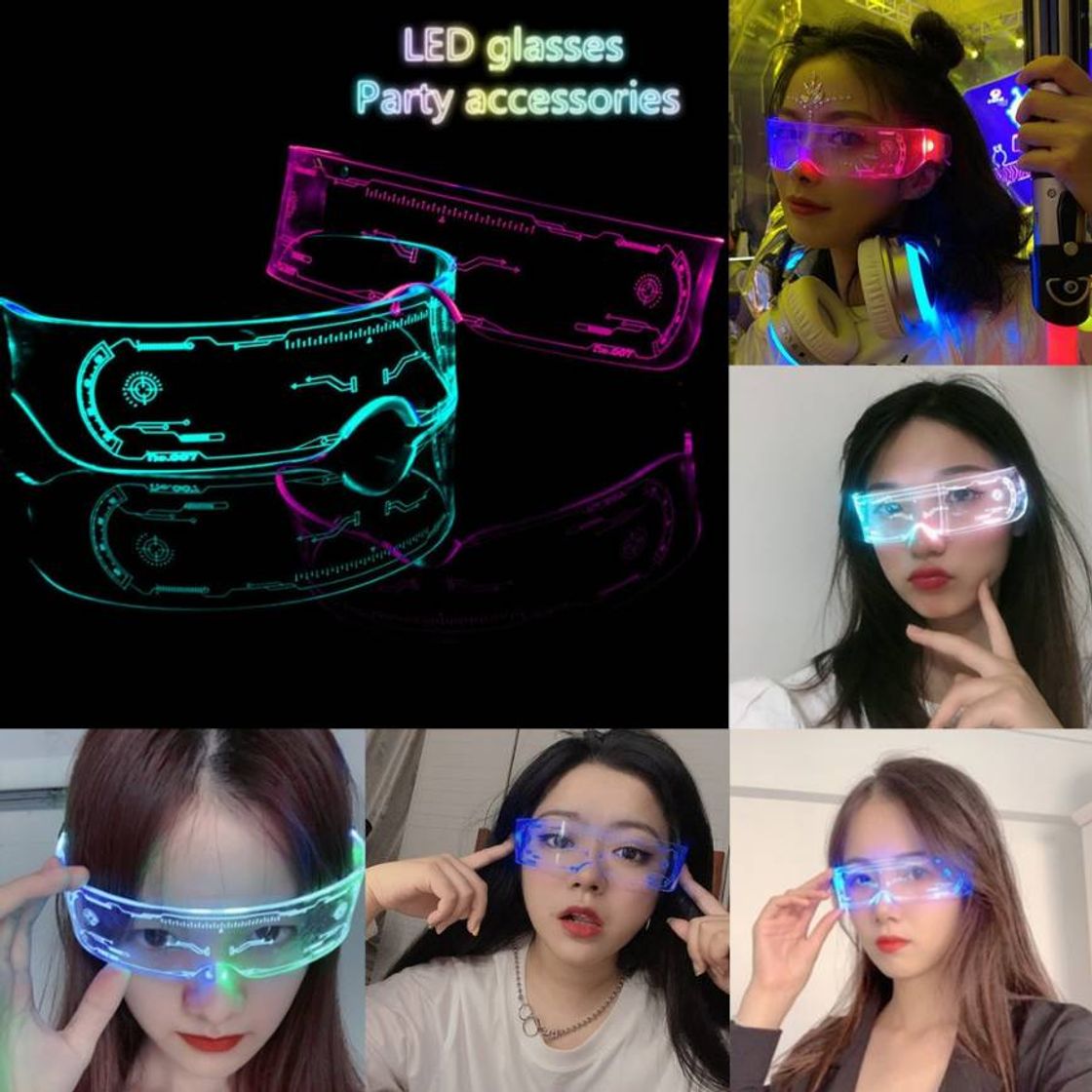 Social Óculos de LED