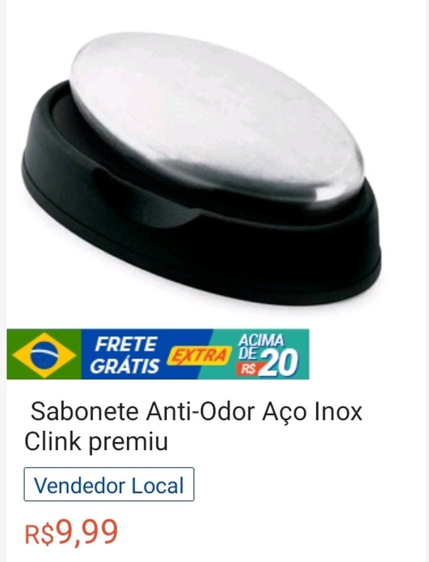 Social Sabonete de Aço Inox