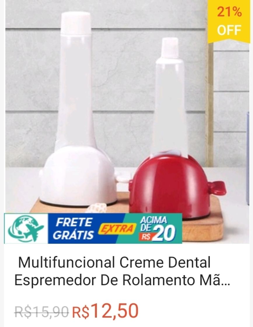 Social Espremedor de pasta de dente
