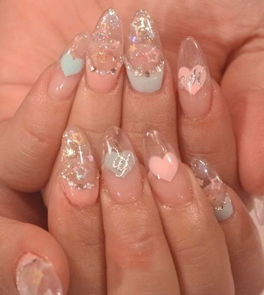 Fashion Unhas transparentes