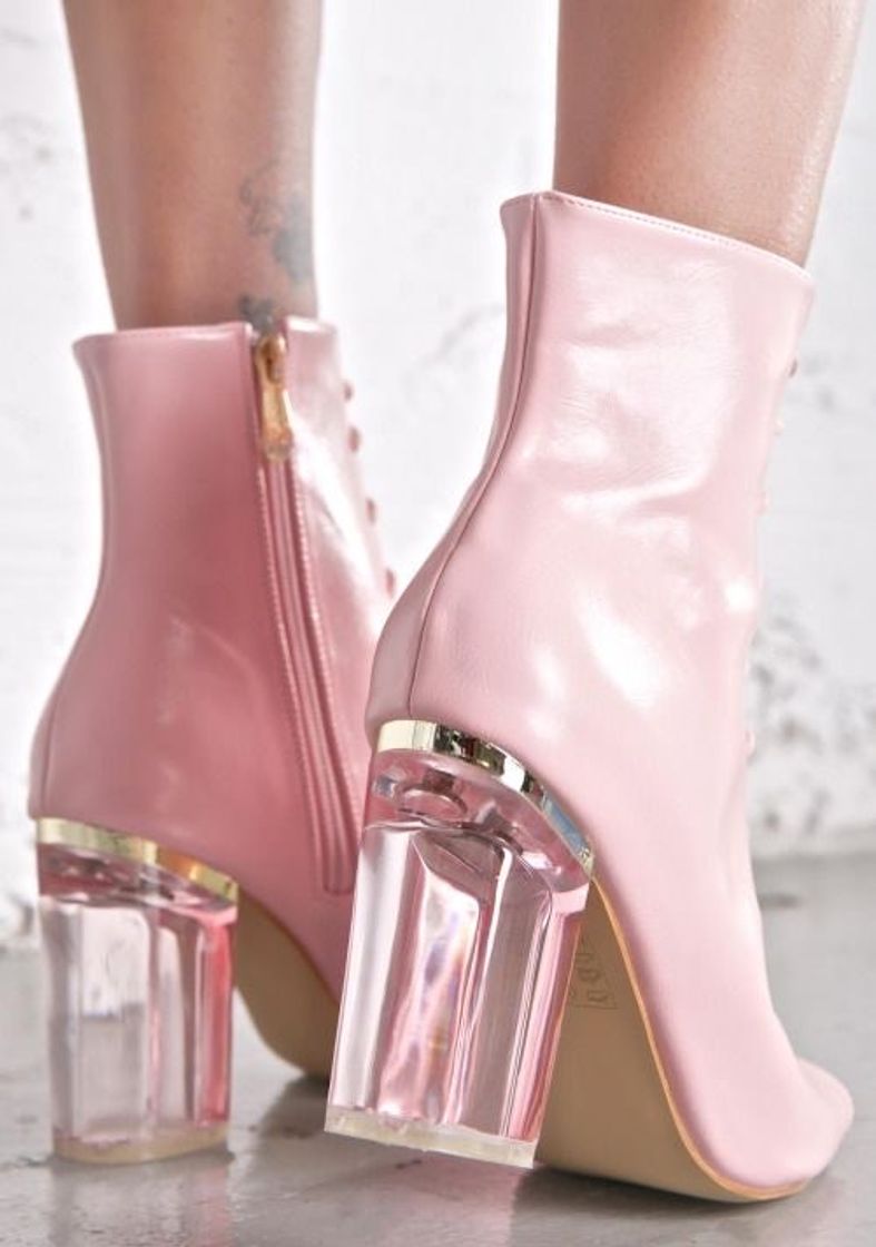 Fashion Pink boots