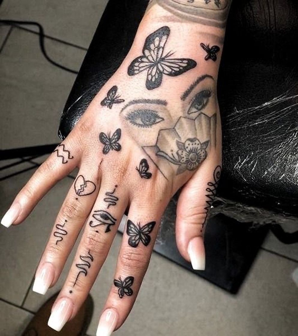 Fashion Hand tattoo 