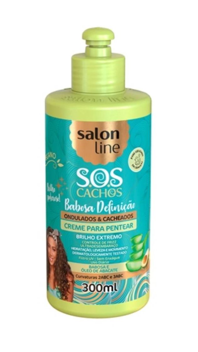 Moda Creme para pentear de babosa e abacate-salon line