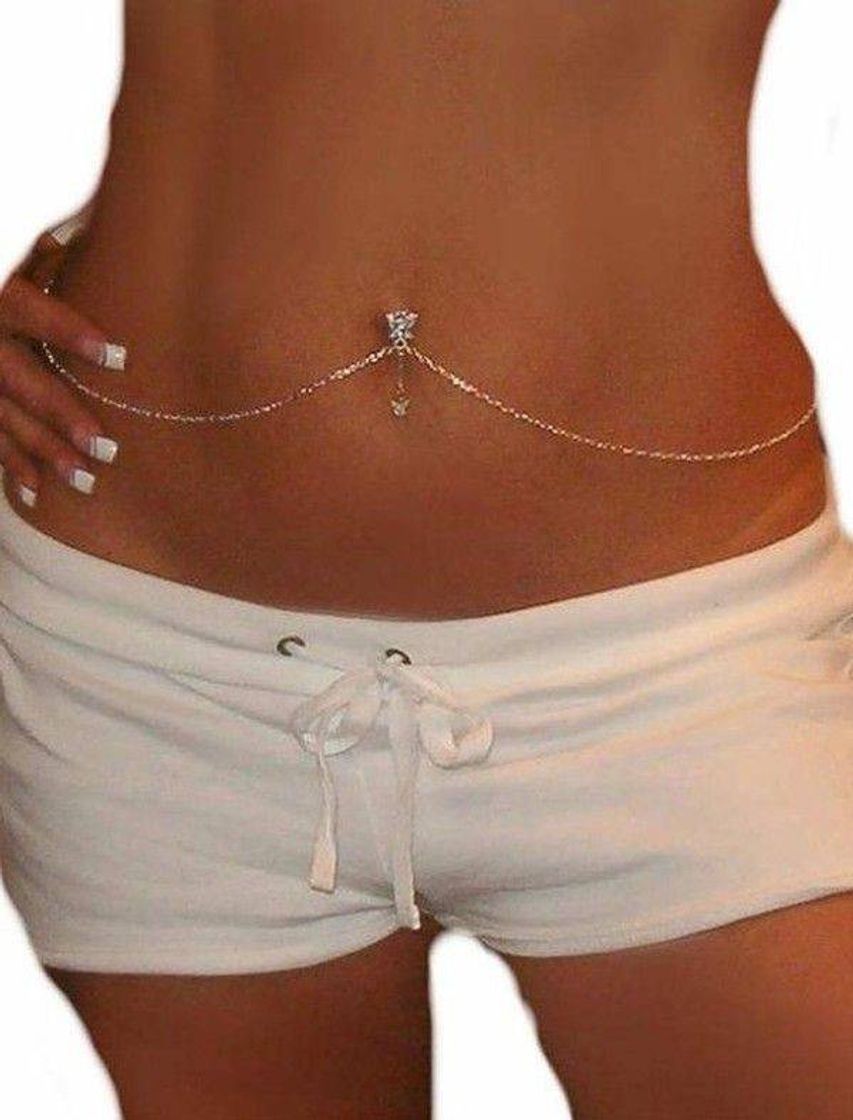 Moda Piercing com corrente