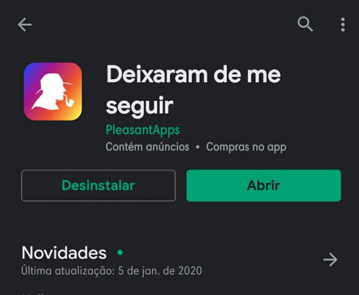 App Quien dejó de seguirme?