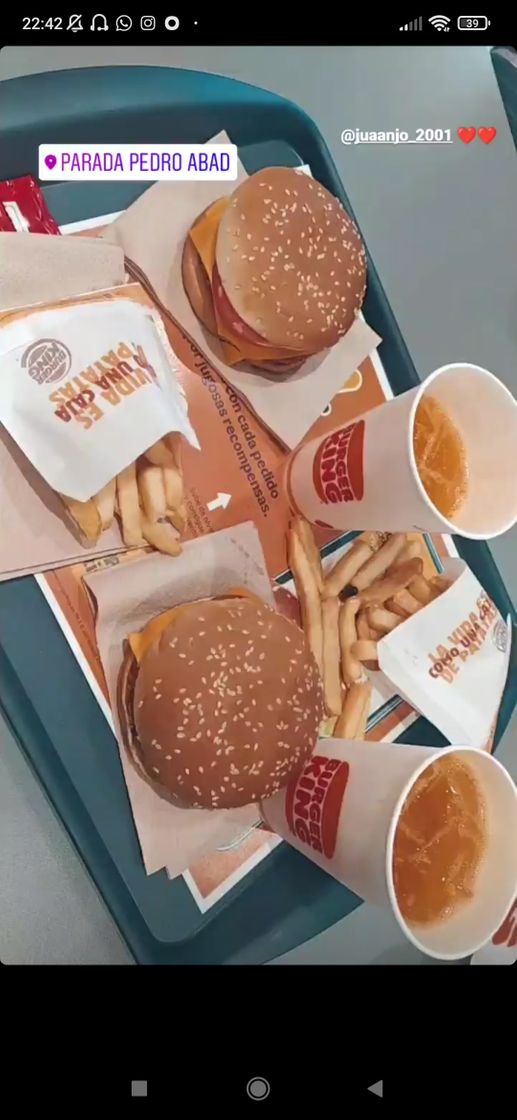 Restaurants Burguer king